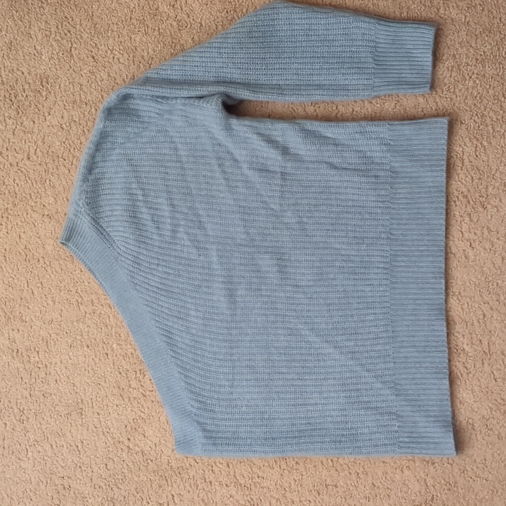 Pale blue cashmere sweater